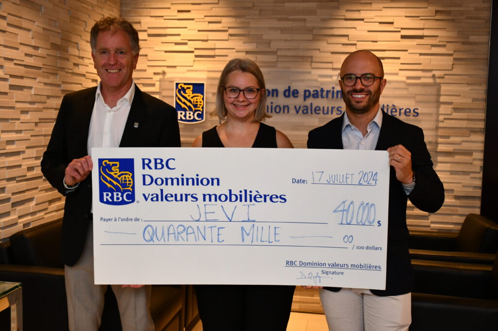 Photo chèque 40 000$